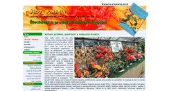 Desktop Screenshot of begonie.cz